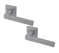 Loops 2 Pack Sirius Satin Stainless Steel Door Handle - Grade 304 Excellence - Interior Handle