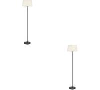 Loops 2 Pack Sleek Modern Black Floor Lamp - Stylish Indoor Lighting For Contemporary Homes