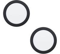 Loops 2 Pack Sleek Modern Black Led Ceiling Light For Indoor Spaces - Stylish And Energy Efficient