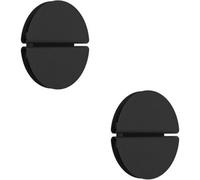 Loops 2 Pack Sleek Modern Design Black Led Wall Light For Indoor Home Illumination