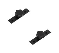 Loops 2 Pack Stylish 40mm Matt Black Cupboard Knob For Modern Interiors - Kitchen Cabinet Knob