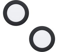 Loops 2 Pack Stylish Black Ceiling Spotlight For Modern Indoor Spaces