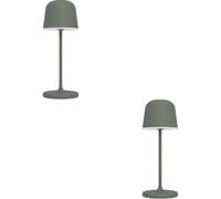 Loops 2 Pack Stylish Green Led Table Lamp For Modern Home Décor - Perfect Indoor Lighting Solution