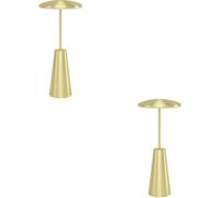 Loops 2 Pack Stylish Led Table Lamp With Brushed Brass Finish For Modern Indoor Decor
