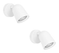 Loops 2 Pack Stylish Led White Ceiling Spotlight For Indoor Use - Modern Design