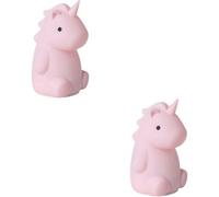 Loops 2 Pack Stylish Modern Pink Table Lamp For Indoor Home Décor