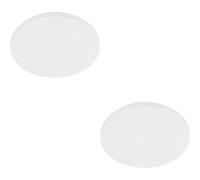 Loops 2 Pack Stylish Modern White Led Ceiling Light For Indoor Spaces - Perfect For Any Room