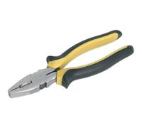 Loops 200mm Combination Pliers - Oversized Grip - Corrosion Resistant - Hardened Steel in Metallics Loops Metallics