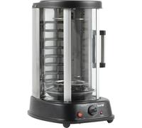 Loops 21L Vertical Rotisserie Grill Oven 1500W - Kebab Maker Gyros Skewers Roasting