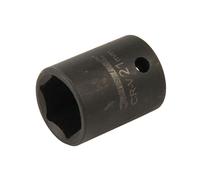 Loops 21mm IMPACT Driver Socket 6 Point ½" Ratchet Spanner Bit Steel Square Drive Tool in Metallics Loops Metallics