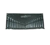 Loops 22 Piece 6mm 22mm & 1/4" Inch 7/8 Inch Combination Spanner Set In Storage Wall Loops Multicolor