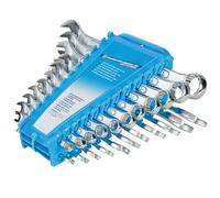 Loops 22 Piece Combination Spanner Set 6mm 22mm & 1/4" Inch 7/8 Inch Loops Multicolor