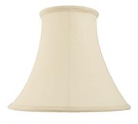 Loops 22" Round Bell Handmade Lamp Shade Cream Fabric Classic Table Light Bulb Cover Loops Multicolor