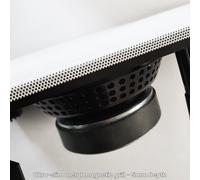 Loops 2200W Bluetooth Sound System & 8x 140W In Wall Speakers - 8 Zone Multi Room Amp Loops Multicolor