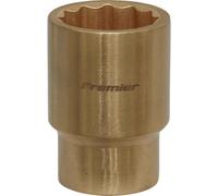 Loops 22mm Non-Sparking WallDrive Socket - 1/2" Square Drive - Beryllium Copper Loops Copper