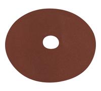Loops 25 PACK 125mm Fibre Backed Sanding Discs - 80 Grit Aluminium Oxide Round Sheet Loops Multicolor