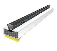 25 Pack - Fire & Smoke Door Strip- 2100 x 10 x 4mm- Intumescent Fire Stop- White | Fire Prevention Safety Protective Seals - Fire Proof Intumescent Strips - Door Fire Proofing
