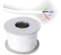 Loops 25m BT Telephone Extender Cable - 3 Pair 6 Way/Core Lead - Multicore/Multiline Wire Reel - Install/Make Phone Extension Slave Line