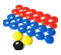 Loops 27 PACK 3cm Magnetic Board Markers Football Rugby Futsal Tactics Theory Training