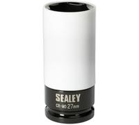 Loops 27mm Alloy Wheel Impact Socket - 1/2" Square Drive - Rim Protect Sleeved Socket Loops Multicolor