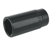 Loops 27mm Forged Deep Impact Socket - 1/2 Inch Sq Drive Chrome Vanadium Wrench Socket Loops Multicolor