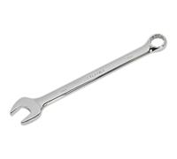 Loops 27mm Steel Combination Spanner - Long Slim Design Combo Wrench - Chrome Vanadium in Metallics Loops Metallics
