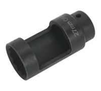 Loops 27mm Thin Wall Injector Socket - 1/2" Sq Drive - 80mm Depth - Deep Steel Socket in Metallics Loops Metallics