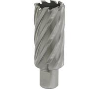 Loops 28mm x 50mm Depth Rotabor Cutter - M2 Steel Annular Metal Core Drill 19mm Shank in Metallics Loops Metallics