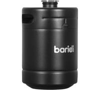 Loops 2L Matte Black Mini Growler Keg - Versatile Soft Drinks Dispenser And Beverage Canister