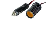 Loops 2m Cigarette Lighter Extension Power Cable Lead 5A 12-24V - Cigar Plug to Socket