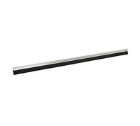 Loops 2x 1067mm (2134mm) Aluminium Garage Door Brush Strip -25mm Bristles- Draught Dust & Dirt Barrier | Door Gap Draught Excluder Fixed Bar Kit - Reduce External/Outdoor Road Noise