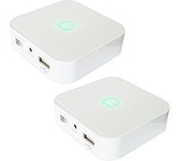 Loops 2X 80W Mini Wifi Stereo Amplifier - Compact Wireless Music Streaming Multizone Amp