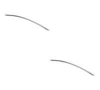 Loops 2x Curved Bow Cabinet Pull Handle 372 x 10mm 320mm Fixing Centres Chrome Loops Multicolor