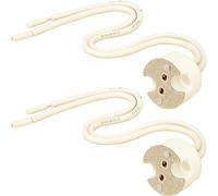 2x MR16 Bayonet Light Bulb/Lamp Fitting Ceramic LED/Halogen Connector Downlight