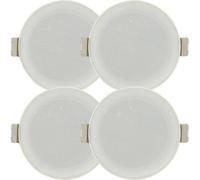 Loops 2X Pair 3" Mini Low Profile Ceiling Speaker 8 Ohm 2 Way Compact Mount Slim Line