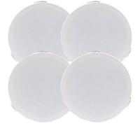 Loops 2X Pair 4" Mini Low Profile Ceiling Speaker 8 Ohm 2 Way Compact Mount Slim Line
