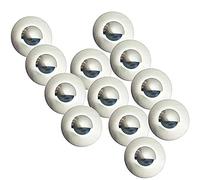 Eyelid LED Plinth Light Kit 12x Round Spotlight Kitchen Bathroom Floor Panel