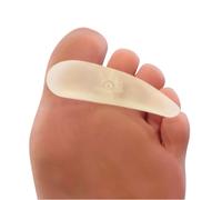 Loops 3 Pack Large Gel Toe Crest - Shock Absorbing - Hypoallergenic - Left Foot Loops Multicolor