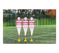 Loops 3 PACK Pop-Up Football Mannequin Set - NO POLE OR BASE - Fold Away Defender