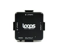 Loops 3 Port/Way HDMI Cable Switch Box - Manual TV Source Selector Hub Full HD Combiner
