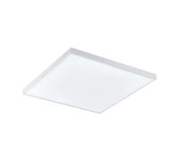 Loops 300mm Modern Sleek Ceiling Light White Slim Square Low Profile 11W LED 4000K Loops White
