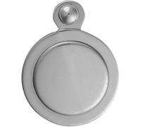Loops 31mm Lock Profile Covered Escutcheon 17.5mm Fixing Centres Polished Chrome