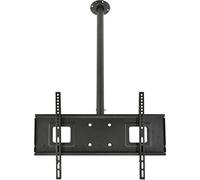 Loops 32-65” Large Ceiling Mount TV Bracket - Adjustable LCD/LED Television Pole Stand