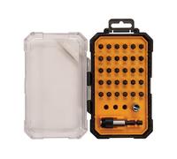 Loops 32 Piece S2 Steel High Torque Impact Bits Set Pozzi Slotted TORX Drill & Drivers in Metallics Loops Metallics