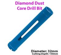 Loops 32mm x 150mm Diamond Core Drill Bit Hole Cutter For Brick Wall / Concrete Block Loops Multicolor