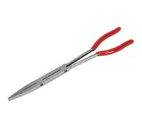 Loops 335mm Double Jointed Flat Nose Pliers - Serrated Jaws - Long Reach Design Loops Multicolor