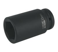 Loops 33mm Forged Deep Impact Socket - 3/4 Inch Sq Drive - Chromoly Wrench Socket Loops Multicolor
