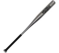 Loops 34 Inch Aluminium Alloy Baseball Bat - Silver Metal Premium Comfort Grip