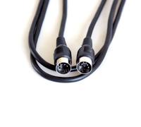 Loops 3m 5 Pin/Pole Male DIN to DIN Plug Cable - PC Keyboard MIDI Video IBM Signal Lead