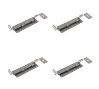 Loops 4 Pack 152mm Pewter Necked Bolts For Secure Installations - Door Bolt Lock